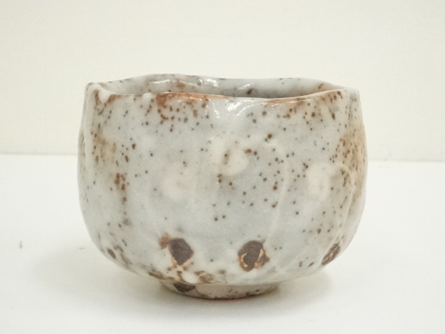 茶道具　志野　茶碗　水野 古麦 道具 ] - 道具 美濃焼 戸松万典造 志野茶碗（共箱） | ネットショップ